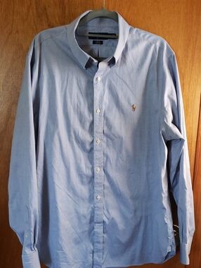 Polo by Ralph Lauren Light Blue Oxford Button-Down Shirt XL